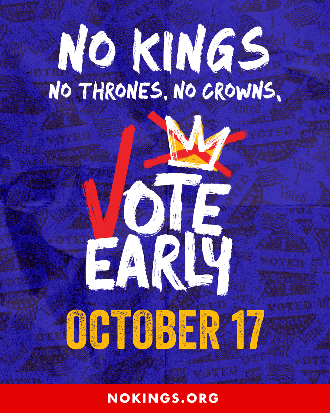 banner: October 17 - Vote Early
